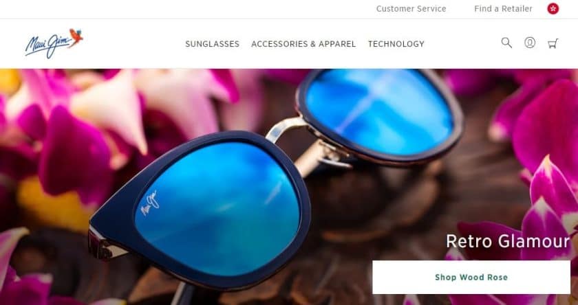 Winkels zoals Oakley - Maui Jim