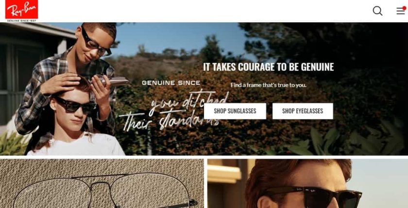 Winkels zoals Oakley - Ray-ban