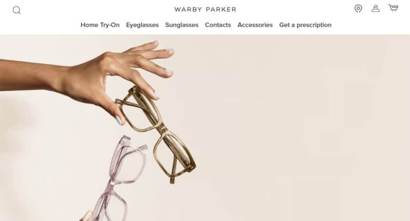 Winkels zoals Oakley - Warby Parker