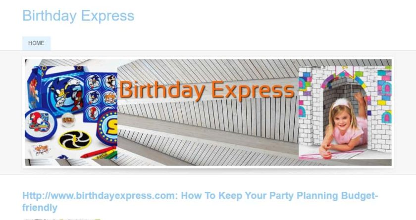 Sklepy takie jak Party City - Birthday Express