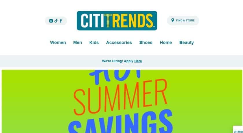 Stores like Rainbow - Citi Trends
