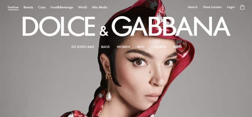 Stores like Saks - Dolce and Gabbana