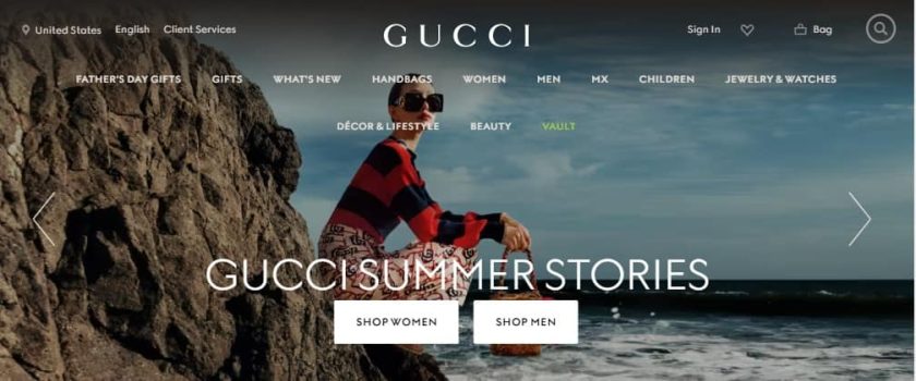 Stores like Saks - Gucci