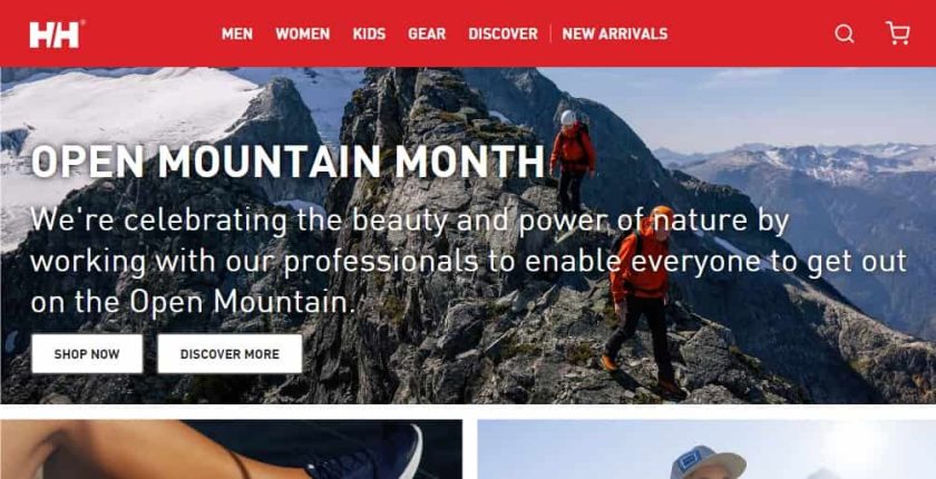 Sklepy takie jak The North Face - Helly Hansen