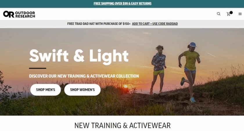 Sklepy takie jak The North Face - Outdoor Research