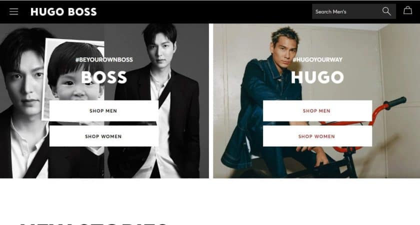 Stores like Tommy Hilfiger - Hugo Boss