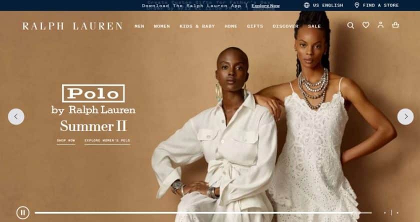 Stores like Tommy Hilfiger - Ralph Lauren